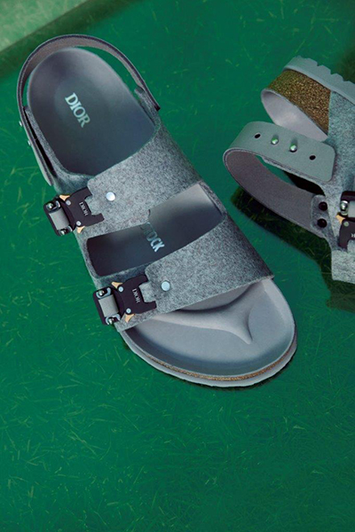 ديور تحيي أجمل لحظات الماضي بالتعاون مع علامة  Birkenstock
